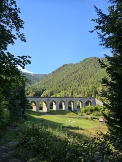 Выше Города: Земмерингская железная дорога, Австрия🚂